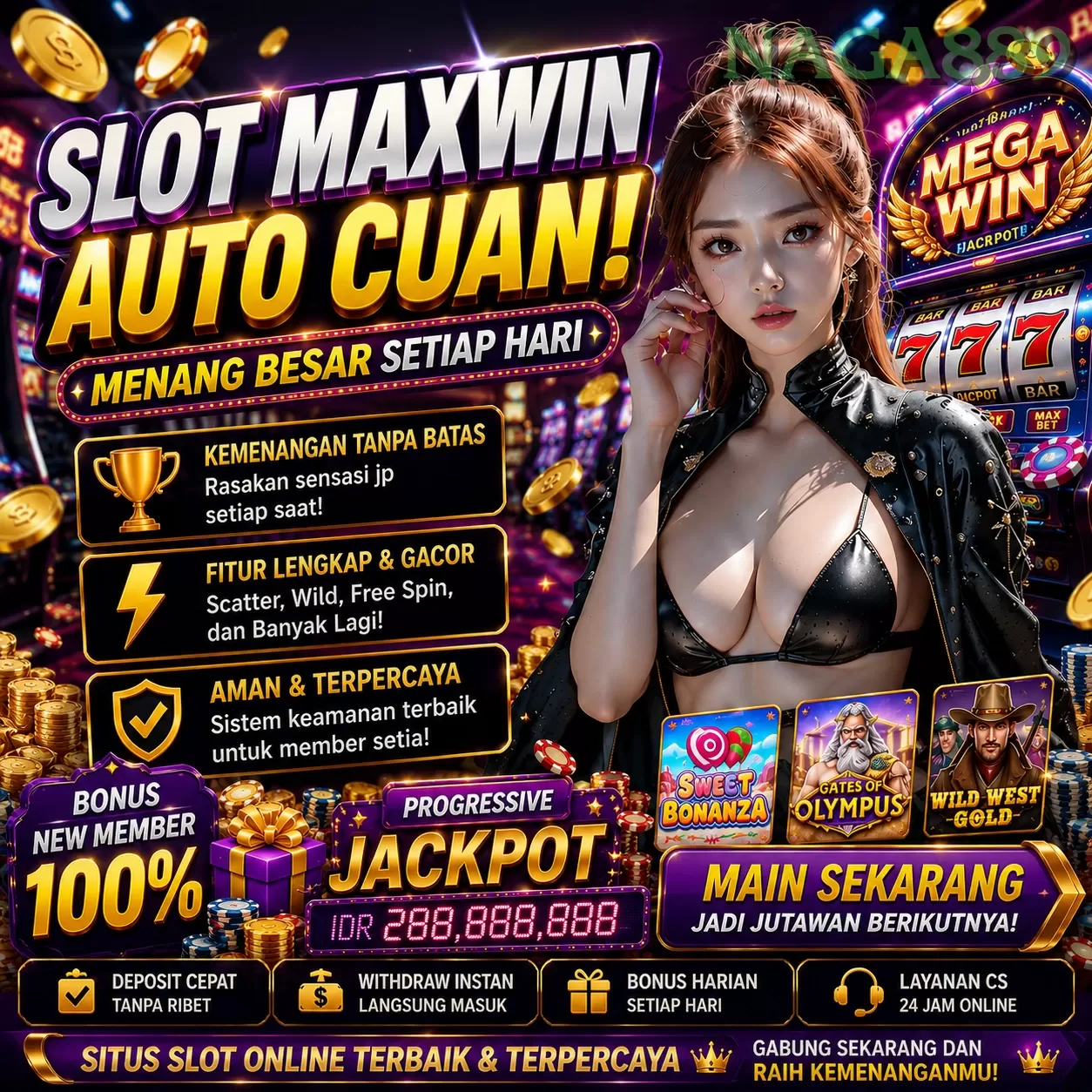 WELCOME BONUS NEW MEMBER 50_ promotion image